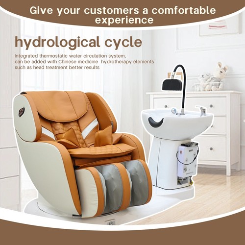 Luxury electric shampoo chair - electric,