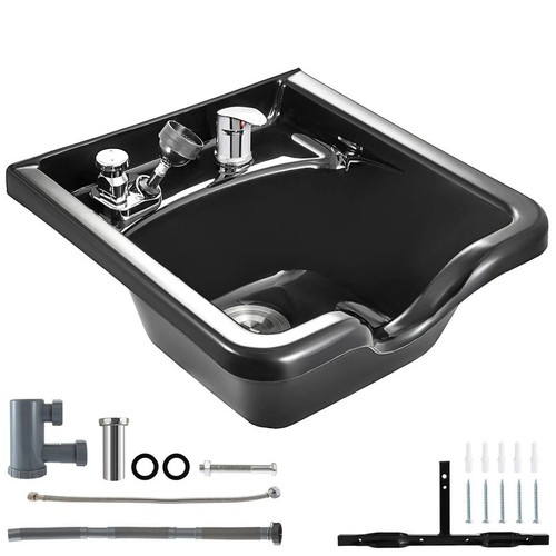 Black square abs plastic - square,