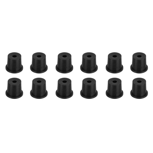 Reusable black rubber hair - rubber,